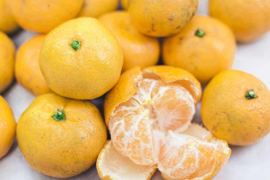 mandarinas amarillas