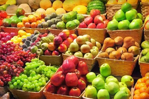 Variedad de frutas