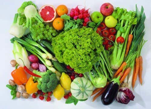 Variedad de vegetales 