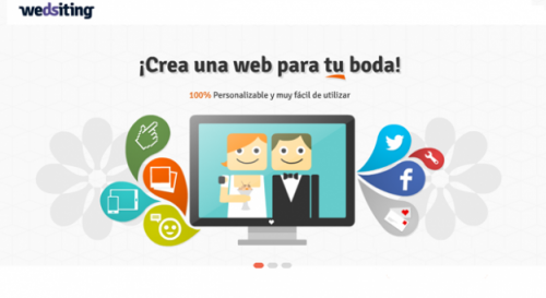 Crea una web para tu boda del siglo XXI.
