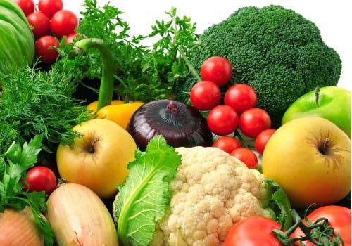 Frutas y verduras