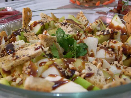 Ensalada con lino