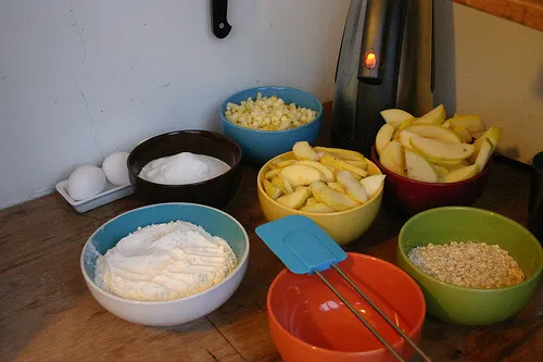 Ingredientes para hacer avena