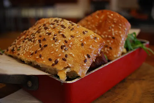 Pan con semillas de lino
