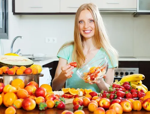 Consumir frutas
