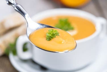 Deliciosa receta de papilla de coliflor, papa y calabaza