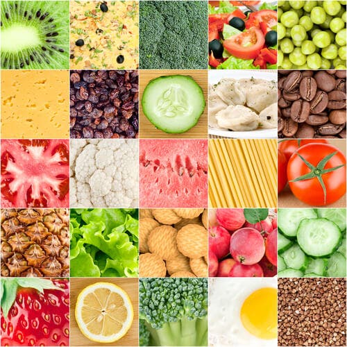 La dieta de los colores