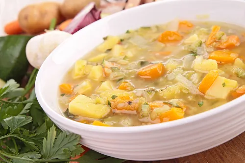 Sopa para la gastroenteritis