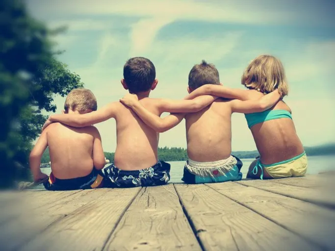 Amistad infantil.