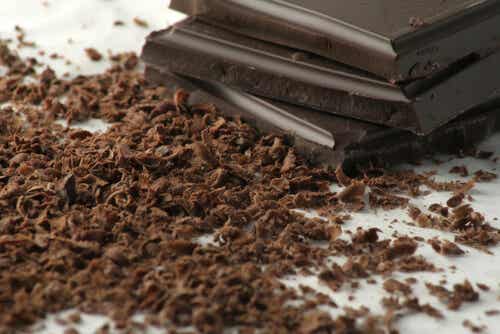 Chocolate para hacer un mini panetonne