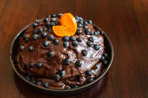 delicious gluten-free desserts: chocolate and coconut cake