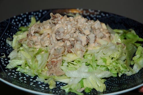Ensalada pollo piña