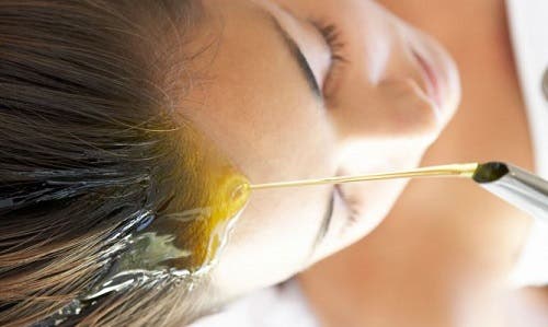 4 mascarillas de aceite para el cabello