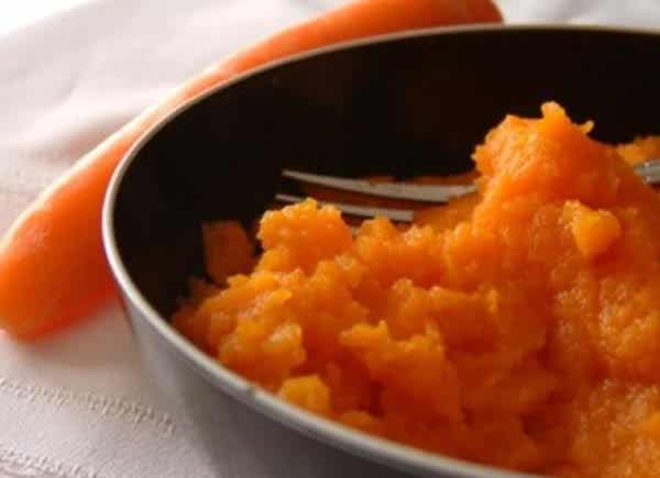 mascarilla con zanahoria
