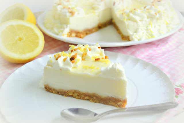 Receta de tarta de limón casera