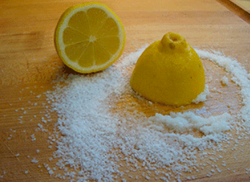 Limpiar con limón