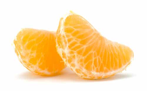 Come mandarina contra las grasas