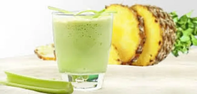 apio y piña