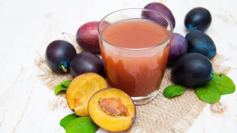 Jugo de ciruelas