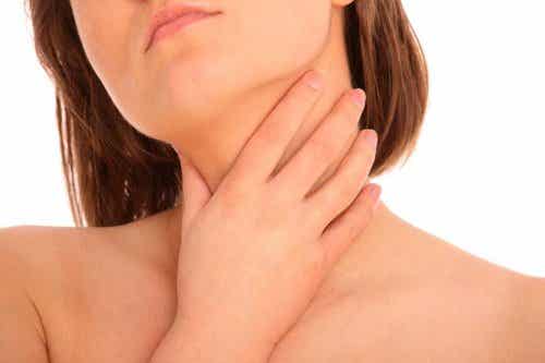 Es frecuente la inflamación de los ganglios del cuello