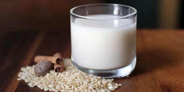Leches vegetales: leche de arroz