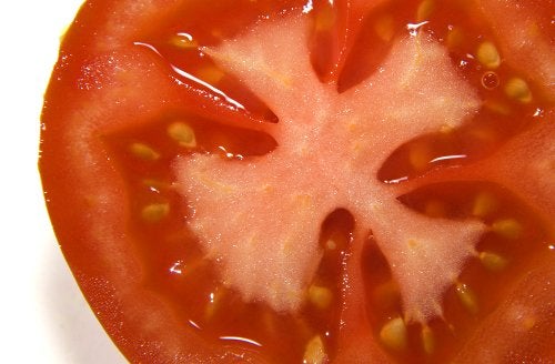 Picadura de insecto alivio tomate