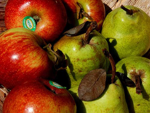 Peras y manzanas para mejorar la gastritis