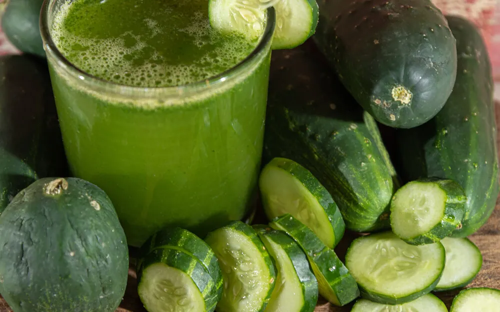 jugo de pepino
