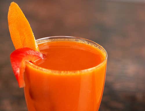Säfte zur Stärkung des Immunsystems - orangefarbener Saft