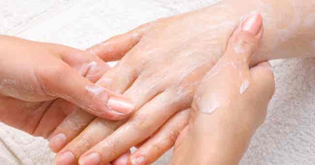 masaje manos