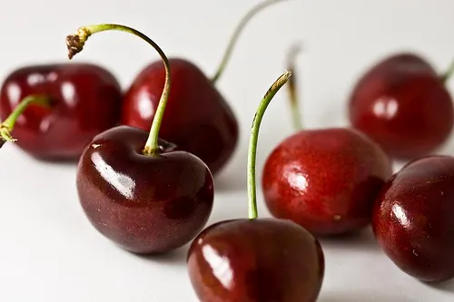 Cerezas.