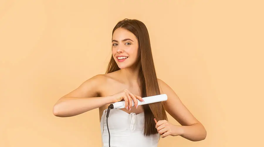 Plancha para el cabello.
