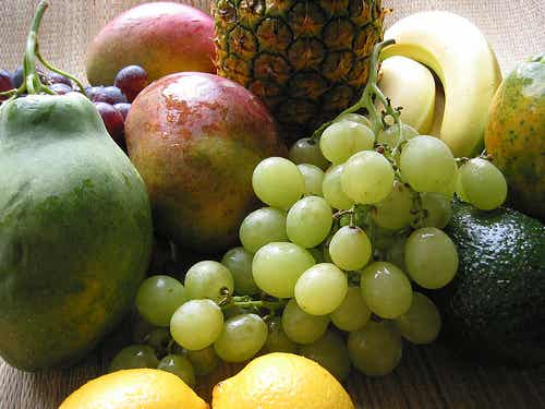 claves de la dieta mediterránea: frutas