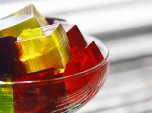receta con gelatina