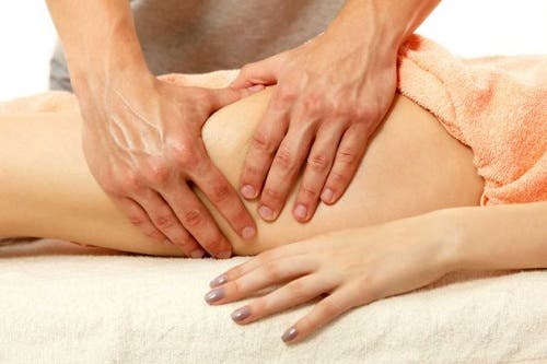 Masajes reductores para las piernas