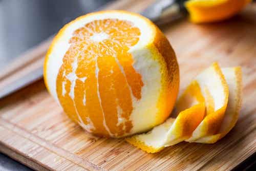 Grandes beneficios de la corteza de naranja