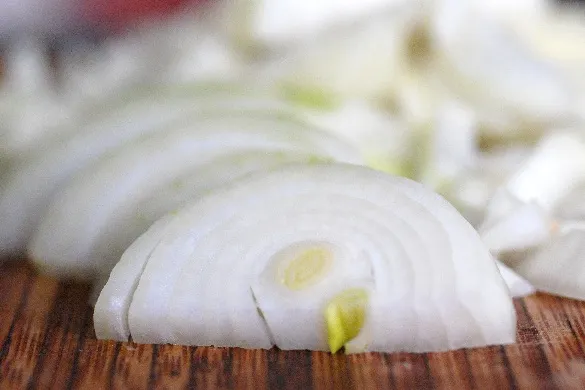 Cebolla para las cicatrices de la piel