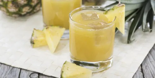 jugo de piña
