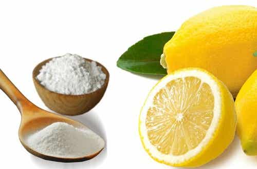 Remedio natural del bicarbonato de sodio y el limón