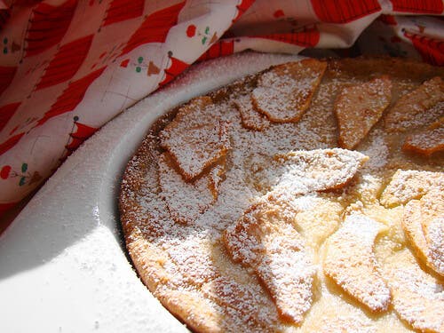 Receta de bizcocho de peras