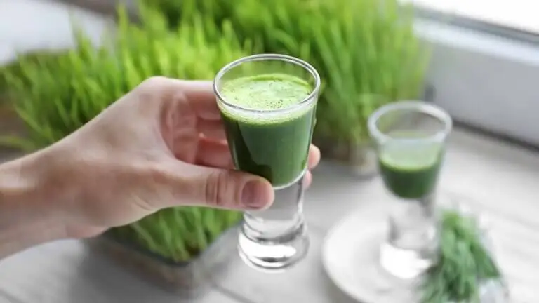 Jugo de pasto de trigo