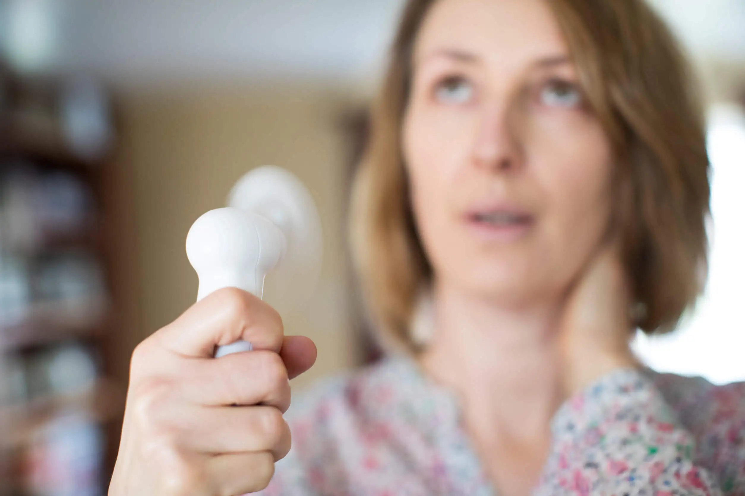 Sofocos de la menopausia tratados con isoflavonas.