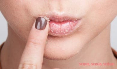 Mascarillas para exfoliar los labios