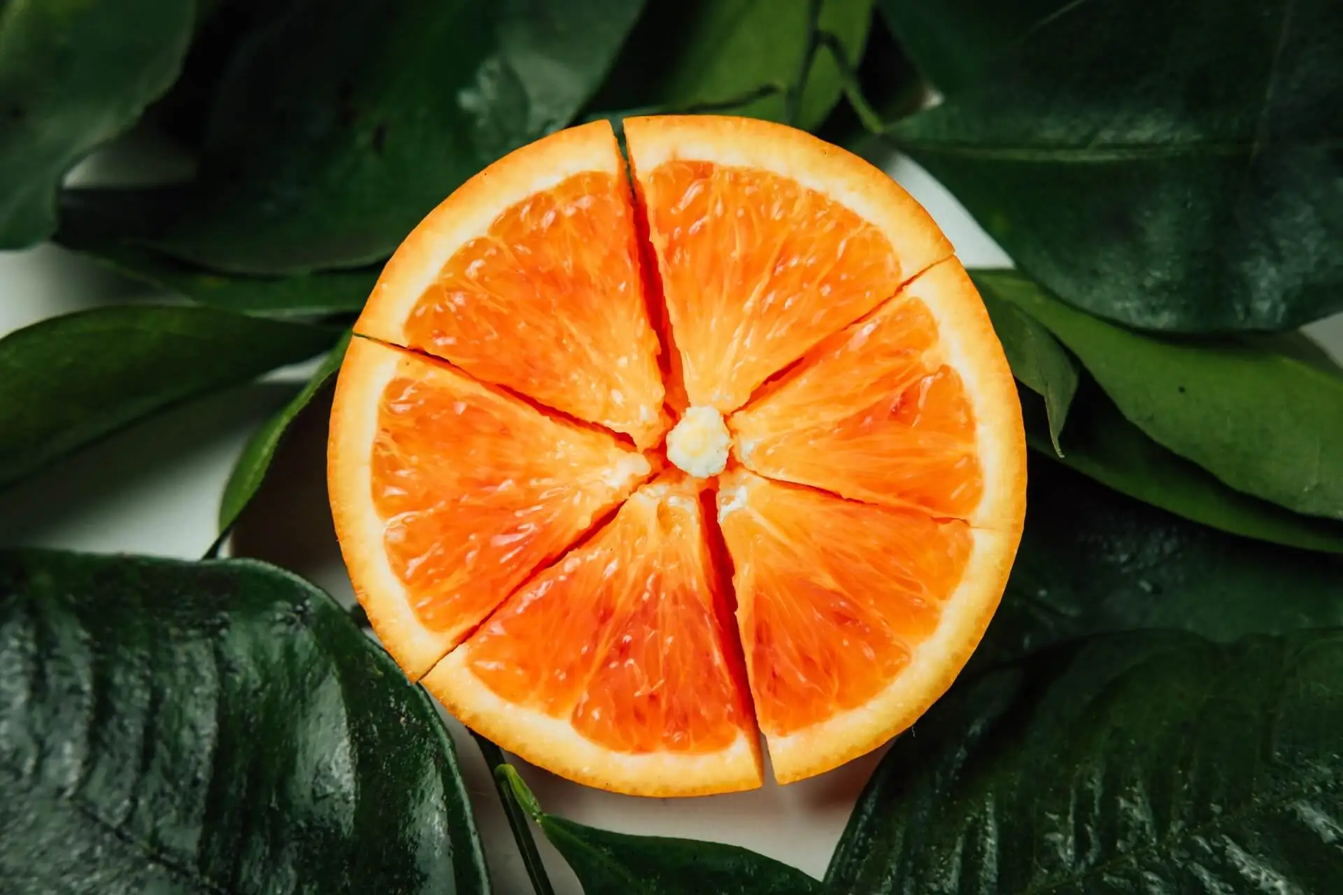 Naranja para el té chai.