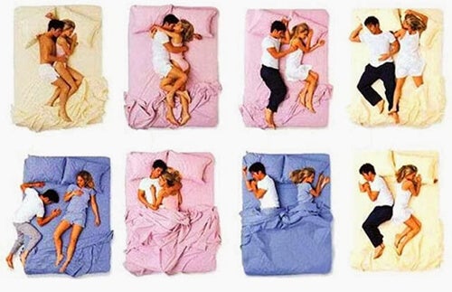 Sabías que la posición en que duermes con tu pareja dice mucho de la  relación? - Mejor con Salud