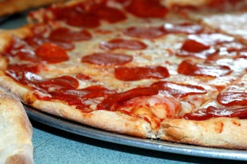 Plato de pizza