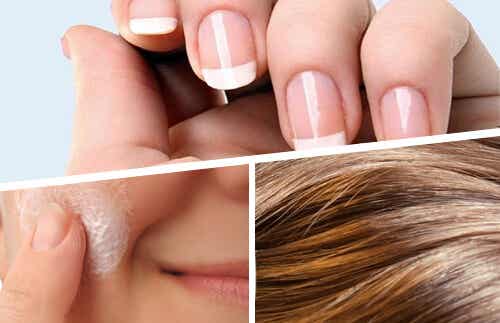 Alimentos para mejorar el cabello, la piel y las uñas