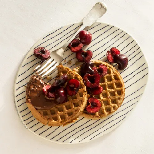 Waffles-chocolates