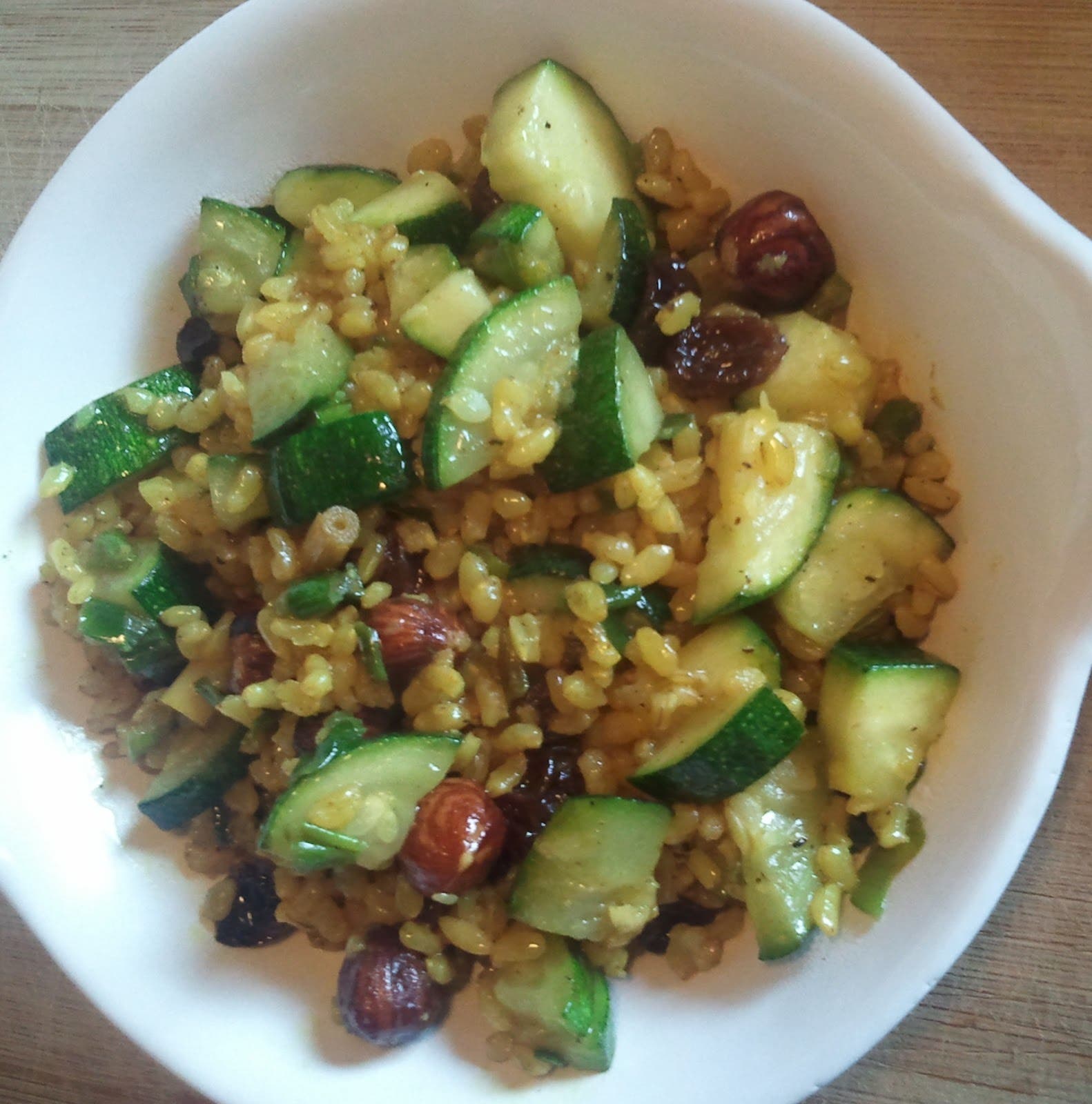 arroz con calabacin