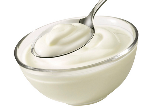 Yoghurt i skål